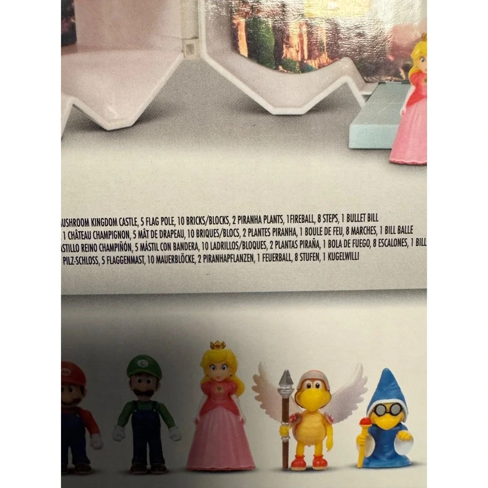 The Super Mario Bros Movie Play Set [ Mushroom Kingdom Castle ] NEW